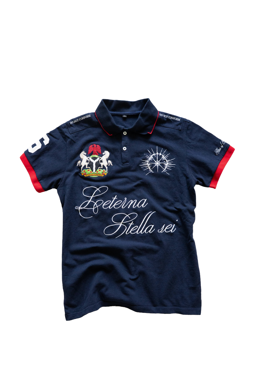 L'eterna Navy Blue Polos