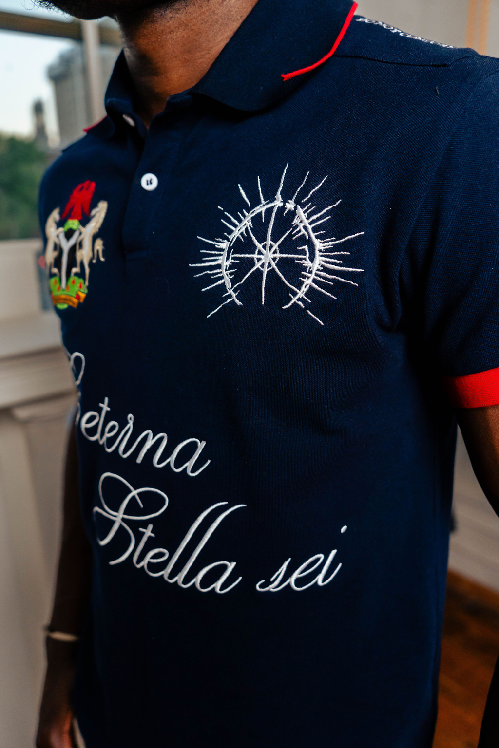 L'eterna Navy Blue Polos