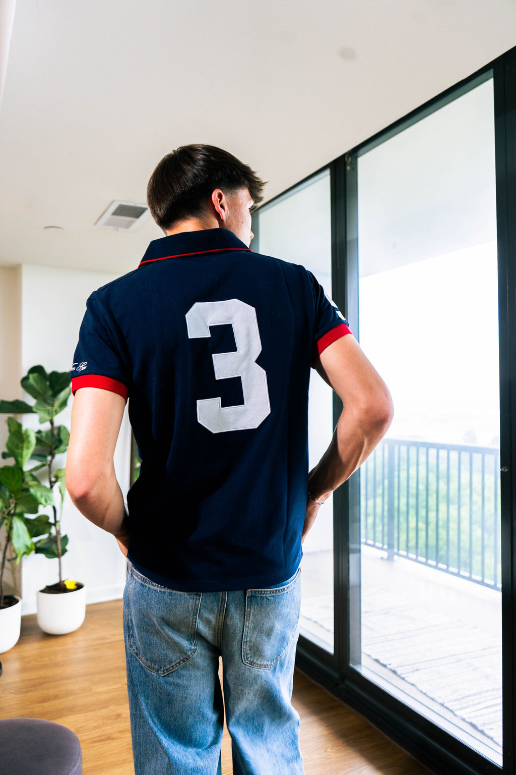 L'eterna Navy Blue Polos